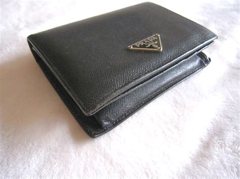 prada bifold wallet men|authentic Prada wallet.